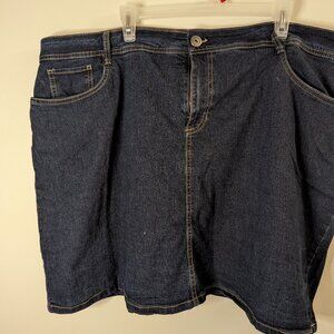 St. John's Bay Denim Skort, size 24